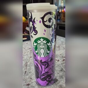 Starbucks Purple Holloween Tumbler